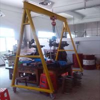 中山廠(chǎng)家直銷(xiāo)移動(dòng)龍門(mén)架起重機(jī)-輕型升降機(jī)