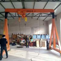 3噸龍門吊價(jià)格，河北獵雕起重3噸龍門吊生產(chǎn)廠家，簡易龍門吊