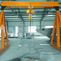 5噸龍門吊，河北獵雕起重設(shè)備廠生產(chǎn)5噸龍門吊