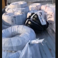 發(fā)往武漢的起重機配套電纜以裝車，感謝信任！--豪達電纜！