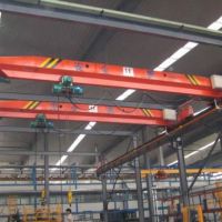 遼寧鐵嶺現(xiàn)場(chǎng)安裝橋式起重機(jī)