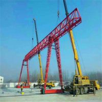 遼寧沈陽現(xiàn)場安裝，門式起重機
