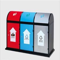室外垃圾桶三分類(lèi)垃圾箱環(huán)保果皮箱  河南天祥廠家直銷(xiāo)支持定制