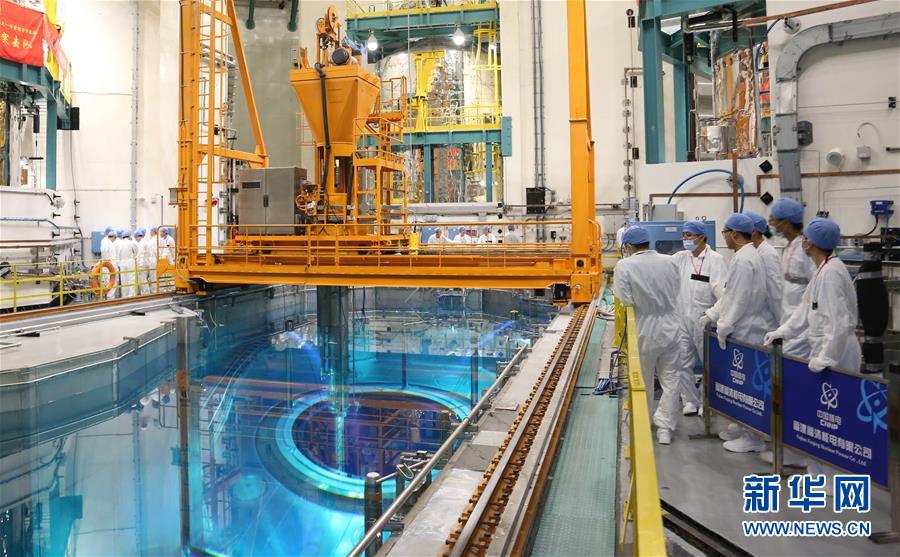 （圖文互動(dòng)）（8）&ldquo;華龍一號(hào)&rdquo;全球首堆開始裝料