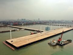 [浙江]寧波舟山港北侖港區(qū)通用泊位改造工程（水工工程）順利通過交工質(zhì)量評(píng)定(圖)