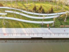 雙城綠色屏障添新景 葛沽曲苑花溪公園開(kāi)園