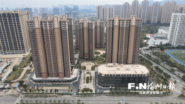 福州高新區(qū)葛岐群升安置房項(xiàng)目建成