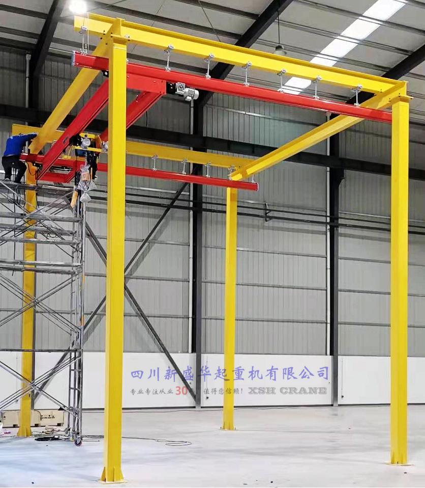 四川成都KBK剛性梁懸臂吊起重機(jī)行車、航吊專業(yè)廠家！