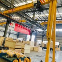 湖北省宜昌市歐式半龍門起重機，龍門吊，行吊，天車