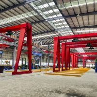 湖北省襄陽市半門式龍門吊起重機，龍門吊，行吊