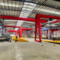 湖北省荊州市半門式龍門吊起重機，龍門吊，行吊
