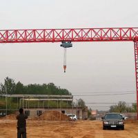 杭州MH型3~16噸電動(dòng)葫蘆門(mén)式起重機(jī)倉(cāng)庫(kù)工廠專(zhuān)業(yè)龍門(mén)吊