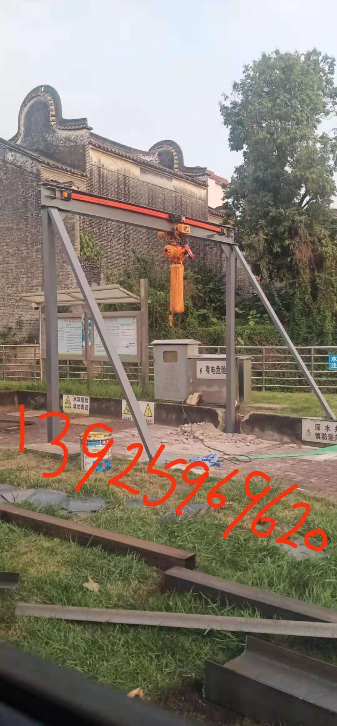 佛山起重機(jī)折彎單軌吊