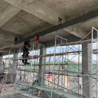 輕小型起重機(jī)施工現(xiàn)場(chǎng)