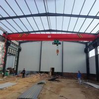 安寧LD型16噸電動(dòng)單梁起重機(jī)行車